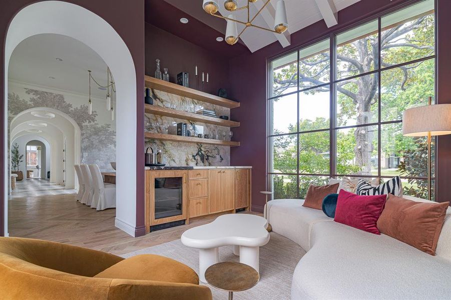 Furnished interior view inside a new home in , Dallas (Image 5).