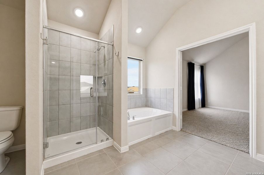 Furnished interior view inside a new home in Winding Brook, San Antonio (Image 10).