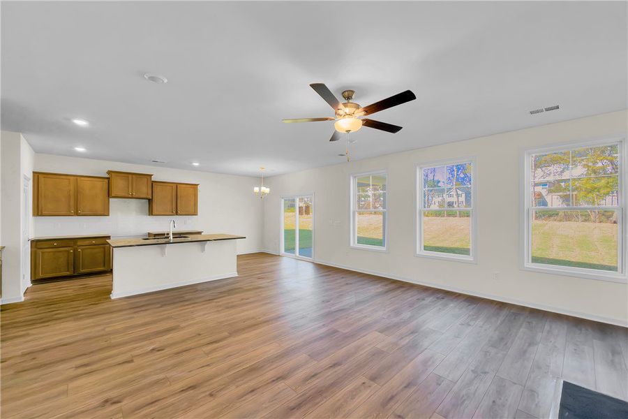 Spacious, unfurnished interior of a new home in Brownstone Park, Easley (Image 14). Spacious, unfurnished interior of a new home in Brownstone Park, Easley (Image 14).