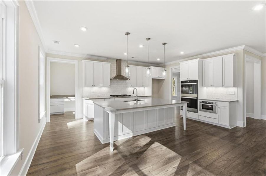Furnished interior view inside a new home in Ford Landing, Acworth (Image 15).