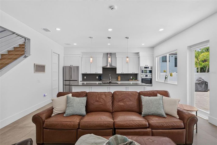 Furnished interior view inside a new home in , Sarasota (Image 48).