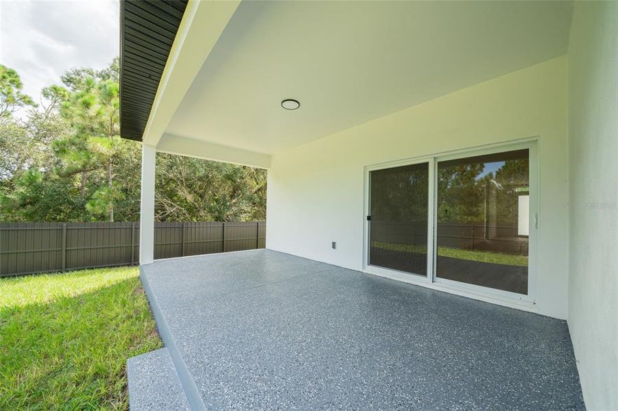 Exterior details and patio area of a home in , North Port (Image 29). Exterior details and patio area of a home in , North Port (Image 29).