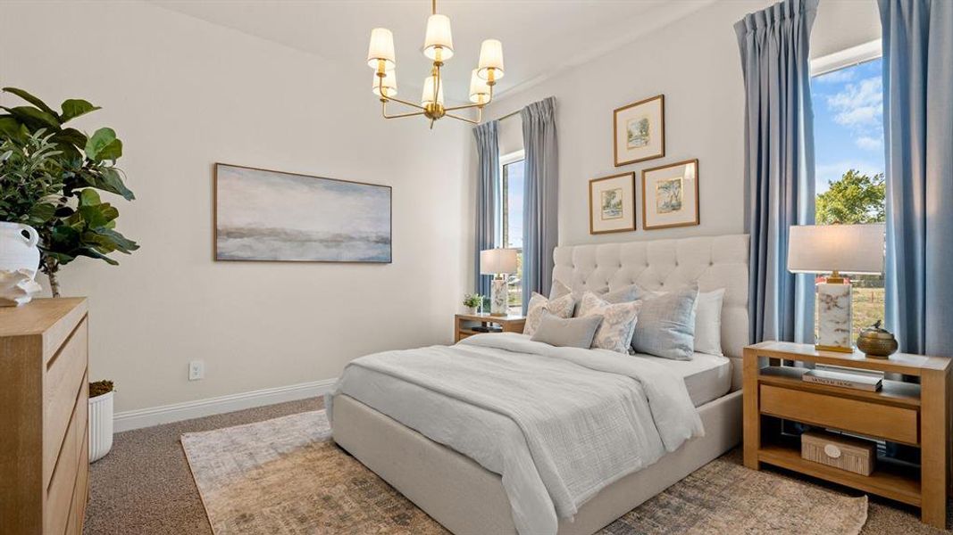 Furnished interior view inside a new home in Greenwood Square, Richardson (Image 13).