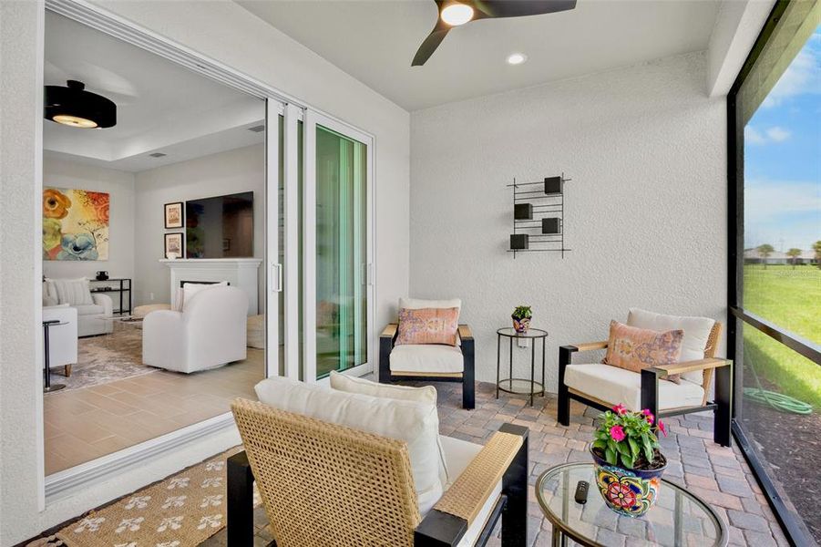 Furnished interior view inside a new home in , Sarasota (Image 14). Furnished interior view inside a new home in , Sarasota (Image 14).