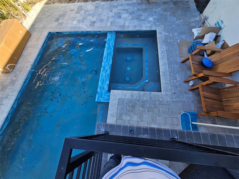 In-progress construction of a new home in , Sarasota, FL (Image 67).