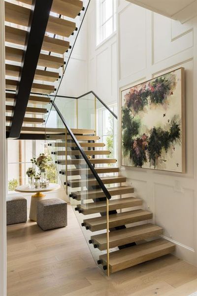 Furnished interior view inside a new home in , Southlake (Image 14).