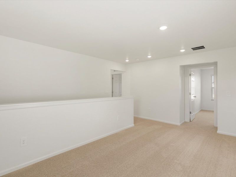 Spacious, unfurnished interior of a new home in Revere at Johnstown, Johnstown (Image 11). Spacious, unfurnished interior of a new home in Revere at Johnstown, Johnstown (Image 11).