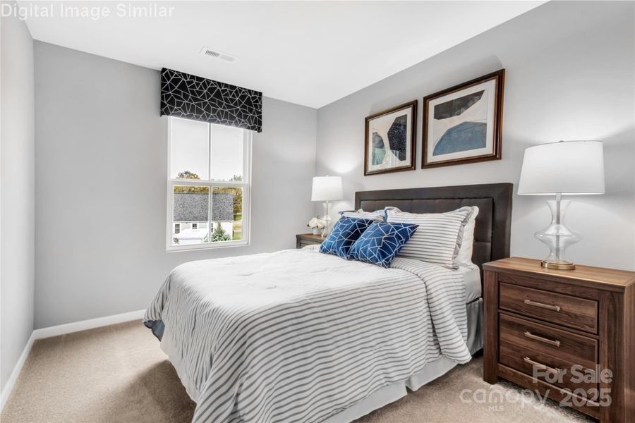 Furnished interior view inside a new home in , Kannapolis (Image 12).