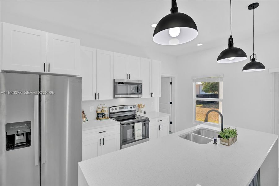 Furnished interior view inside a new home in , Punta Gorda (Image 13).