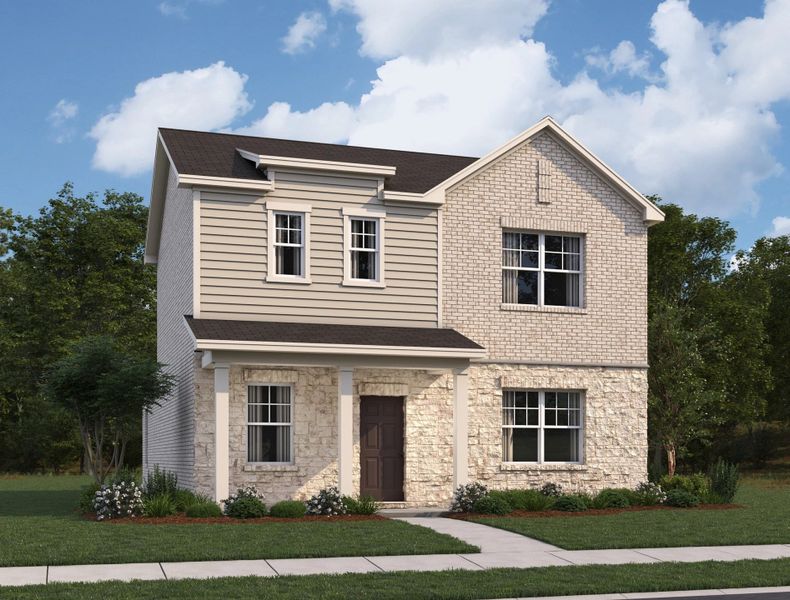 Representative exterior photo of a completed home built from the Jupiter by Starlight Homes in Brookshire at Legacy Hills, Celina, TX (Image 22). Representative exterior photo of a completed home built from the Jupiter by Starlight Homes in Brookshire at Legacy Hills, Celina, TX (Image 22).