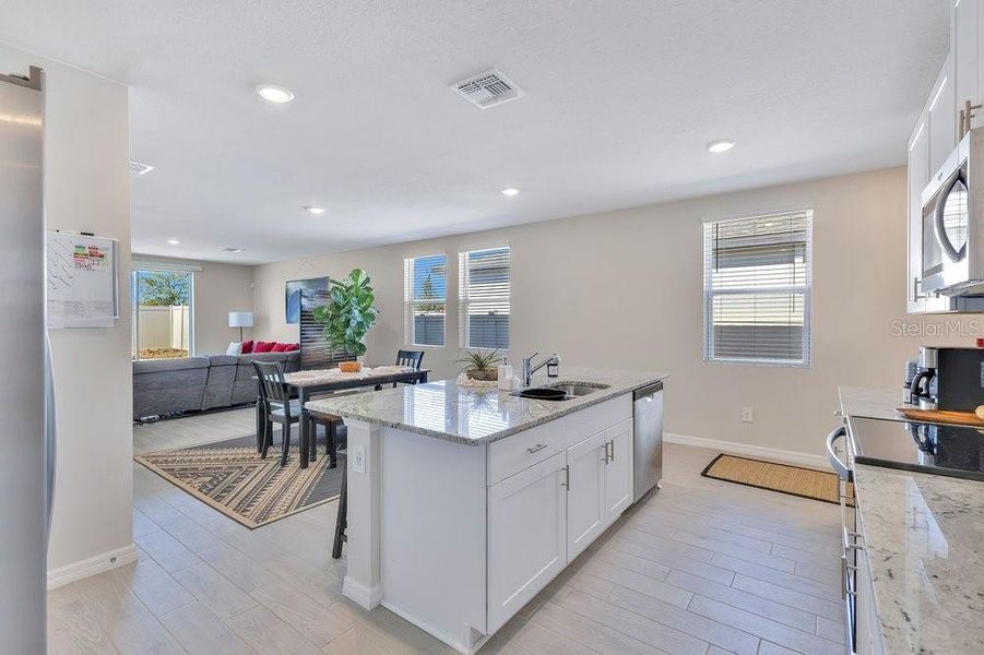 Furnished interior view inside a new home in Park East, Plant City (Image 5).