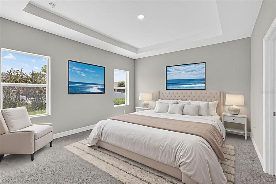 Furnished interior view inside a new home in , North Port (Image 13). Furnished interior view inside a new home in , North Port (Image 13).