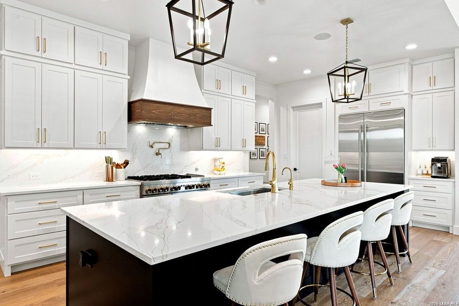 Furnished interior view inside a new home in , Boerne (Image 16).