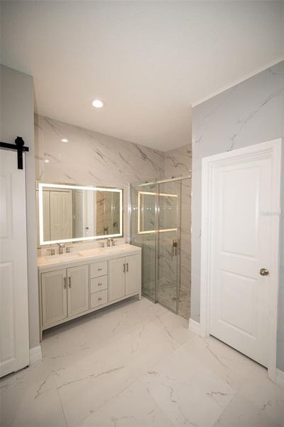 Furnished interior view inside a new home in , Deland (Image 10).