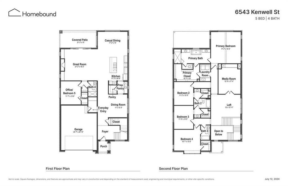 6543 Kenwell St_Dallas_Floorplan