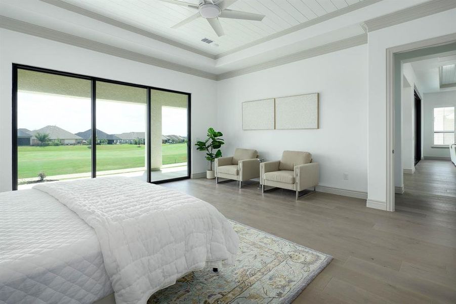 Furnished interior view inside a new home in Robson Ranch Texas, Denton (Image 8). Furnished interior view inside a new home in Robson Ranch Texas, Denton (Image 8).