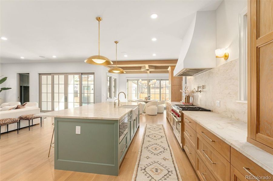 Furnished interior view inside a new home in , Denver (Image 16).
