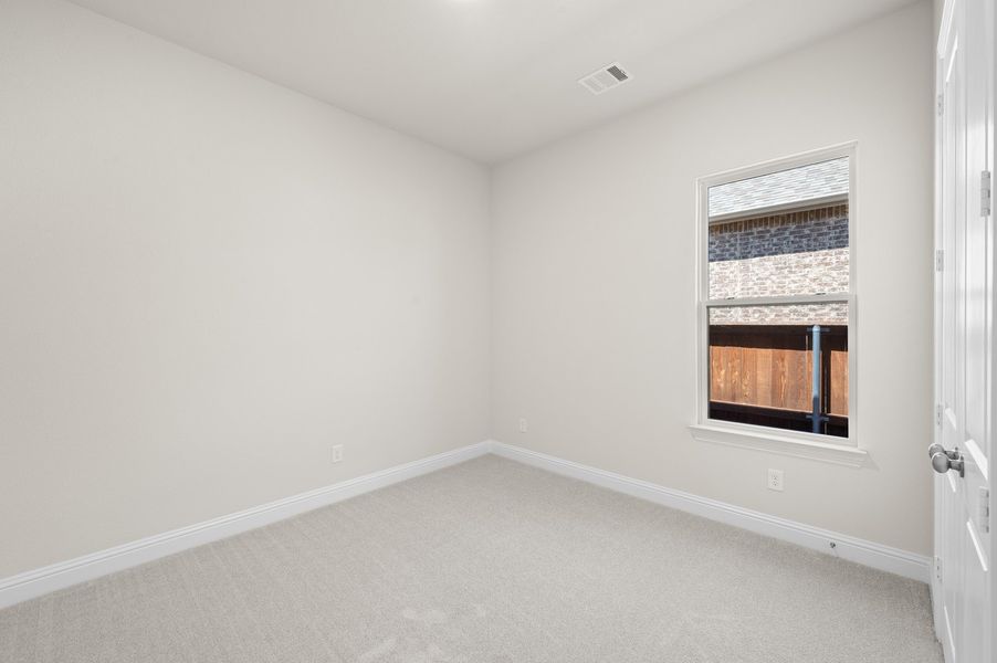 Spacious, unfurnished interior of a new home in Bridgewater, Midlothian (Image 24).