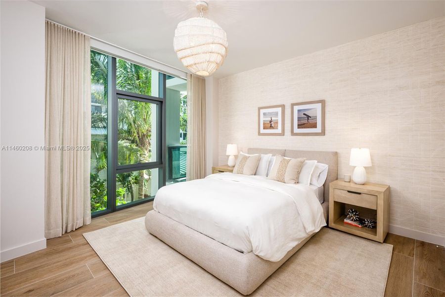 Furnished interior view inside a new home in Casamar, Pompano Beach (Image 12).