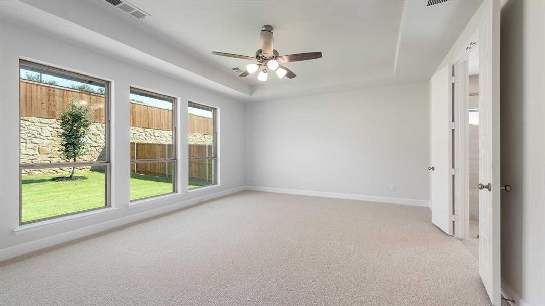 Spacious, unfurnished interior of a new home in The Heights At Uptown Celina 50', Celina (Image 21). Spacious, unfurnished interior of a new home in The Heights At Uptown Celina 50', Celina (Image 21).