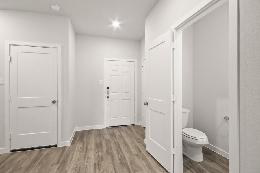 Spacious, unfurnished interior of a new home in Northpark South, Porter (Image 17). Spacious, unfurnished interior of a new home in Northpark South, Porter (Image 17).