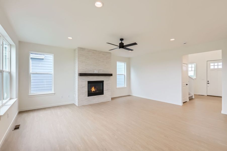 Plan V432 - Representative Photo - Living Room