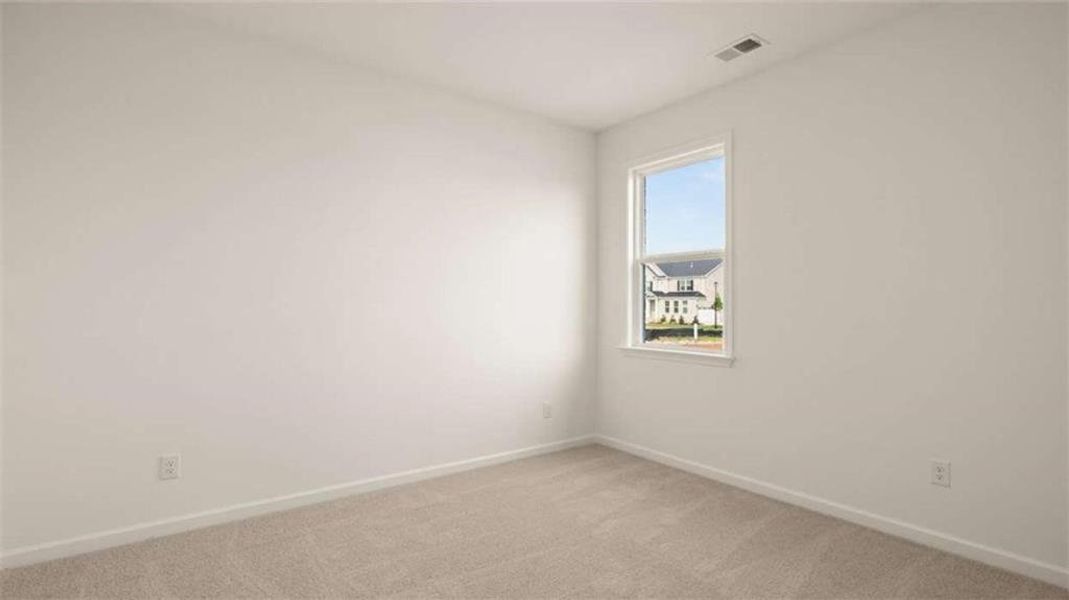 Spacious, unfurnished interior of a new home in The Gates at Pates Creek, Hampton (Image 36).