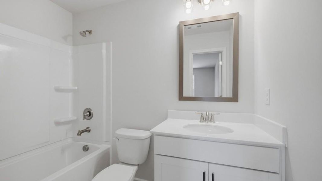 Furnished interior view inside a new home in Butner Estates, South Fulton (Image 12).