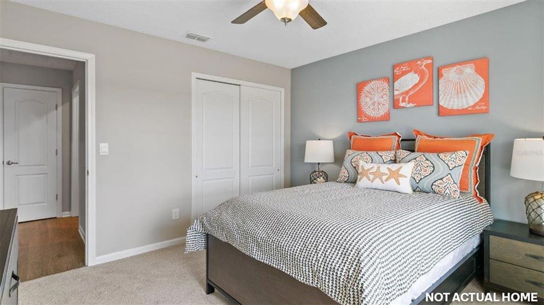 Furnished interior view inside a new home in Sawmill Branch, Palm Coast (Image 8).