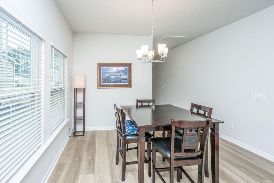 Furnished interior view inside a new home in Cypress Preserve, Moncks Corner (Image 12).