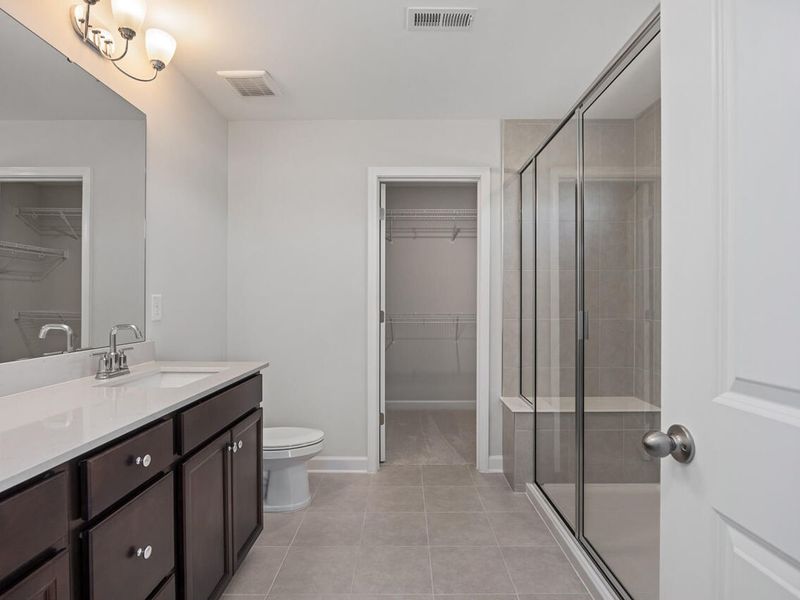 Furnished interior view inside a new home in Retreat at North Main, Lillington (Image 7).