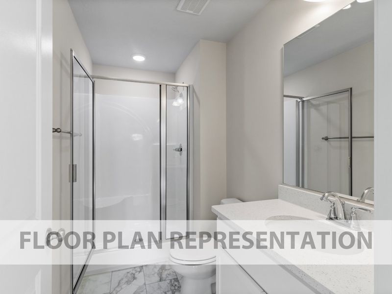 Athens Plan Primary Bath | Ivey Homes Athens Plan Primary Bath | Ivey Homes