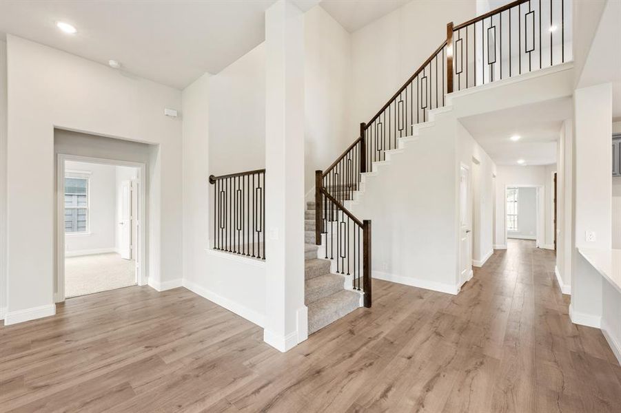 Spacious, unfurnished interior of a new home in Union Park Classic 55, Little Elm (Image 39).
