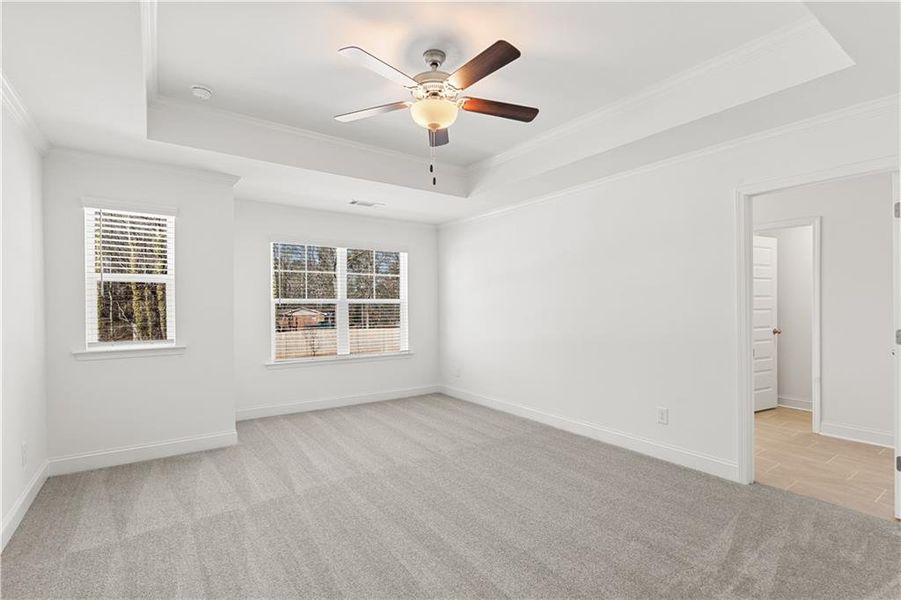 Spacious, unfurnished interior of a new home in Mulberry Summit, Flowery Branch (Image 17). Spacious, unfurnished interior of a new home in Mulberry Summit, Flowery Branch (Image 17).