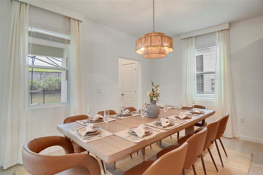 Furnished interior view inside a new home in Solara Resort, Kissimmee (Image 29).