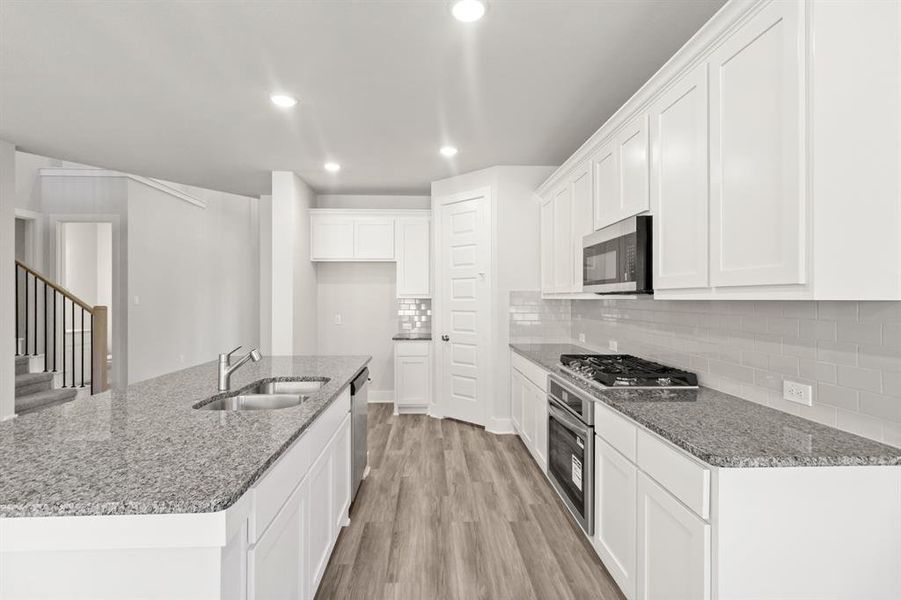 Furnished interior view inside a new home in , Garland (Image 9).