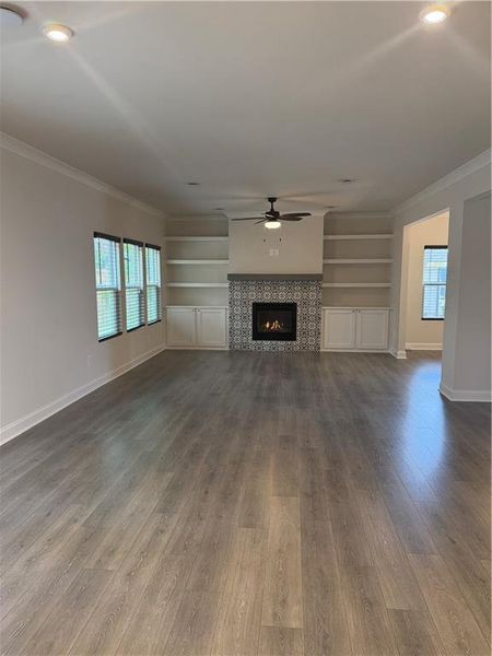 Spacious, unfurnished interior of a new home in , Acworth (Image 24).