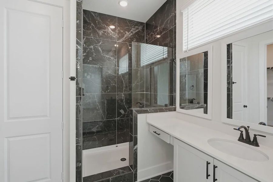 Furnished interior view inside a new home in Rose Hill, San Antonio (Image 14).