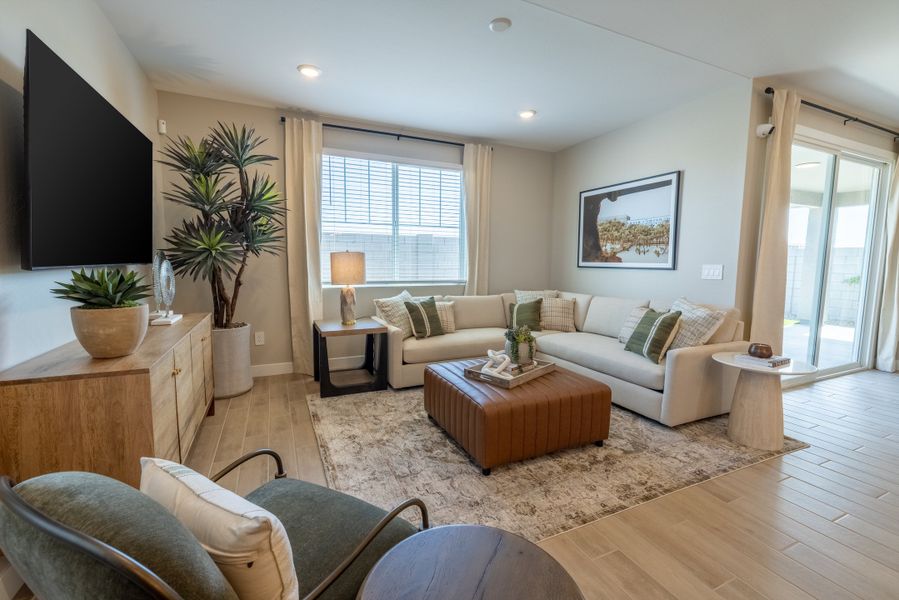 Furnished interior view inside a new home in Blossom Rock Reserve Series, Apache Junction (Image 11).