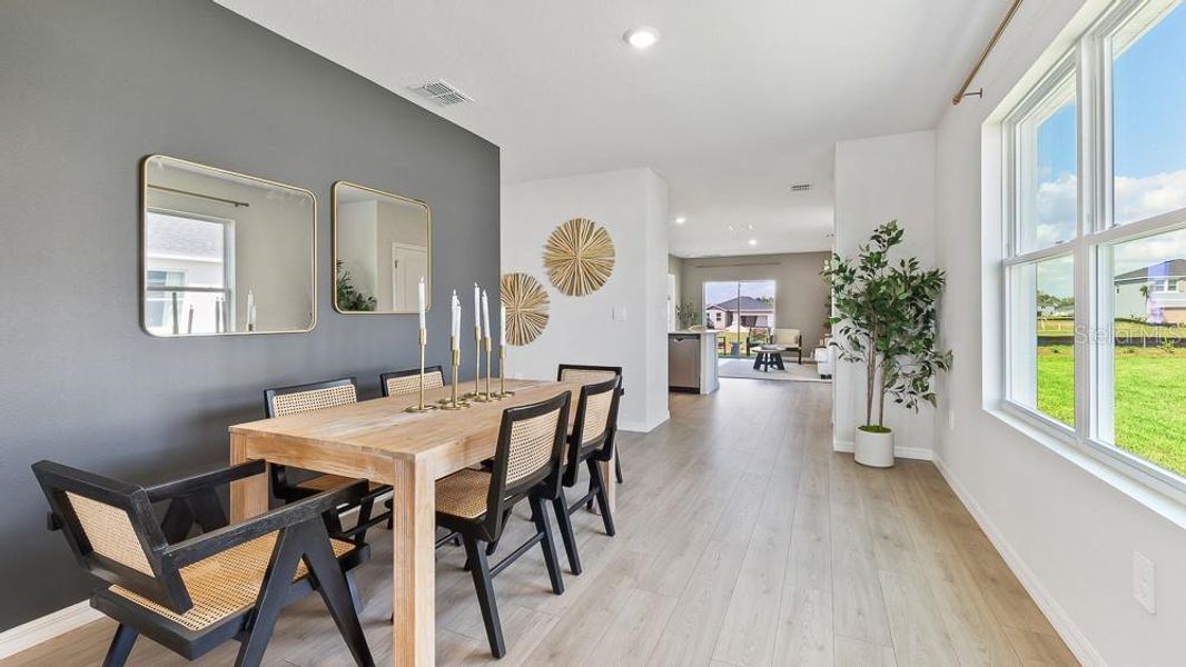 Furnished interior view inside a new home in Oakfield Trails, Parrish (Image 9).
