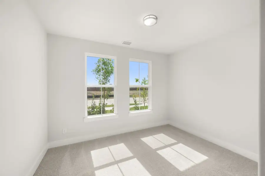 Representative unfurnished interior of a home built from the Liberty by Rockwell Homes in Wildflower Ranch, Justin (Image 33).