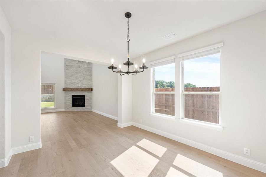 Spacious, unfurnished interior of a new home in Parks at Panchasarp Farms 65, Burleson (Image 19). Spacious, unfurnished interior of a new home in Parks at Panchasarp Farms 65, Burleson (Image 19).