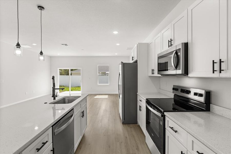 Furnished interior view inside a new home in , Ocala (Image 4). Furnished interior view inside a new home in , Ocala (Image 4).