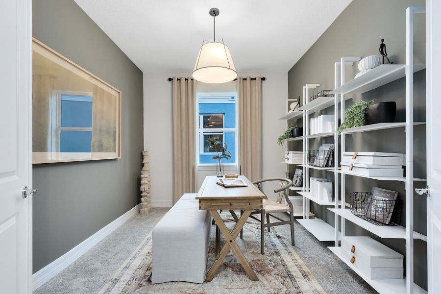 Furnished interior view inside a new home in Hartford Terrace, Davenport (Image 4).