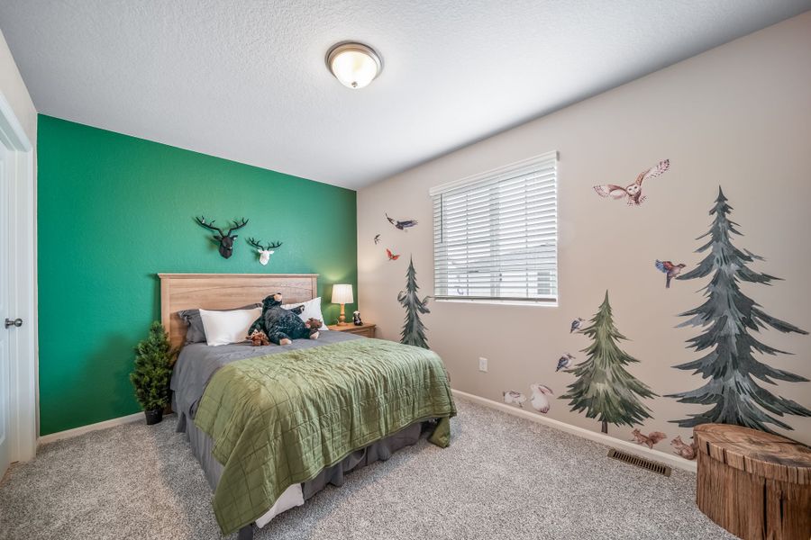 Furnished interior view inside a new home in Green Valley Ranch, Aurora (Image 26).