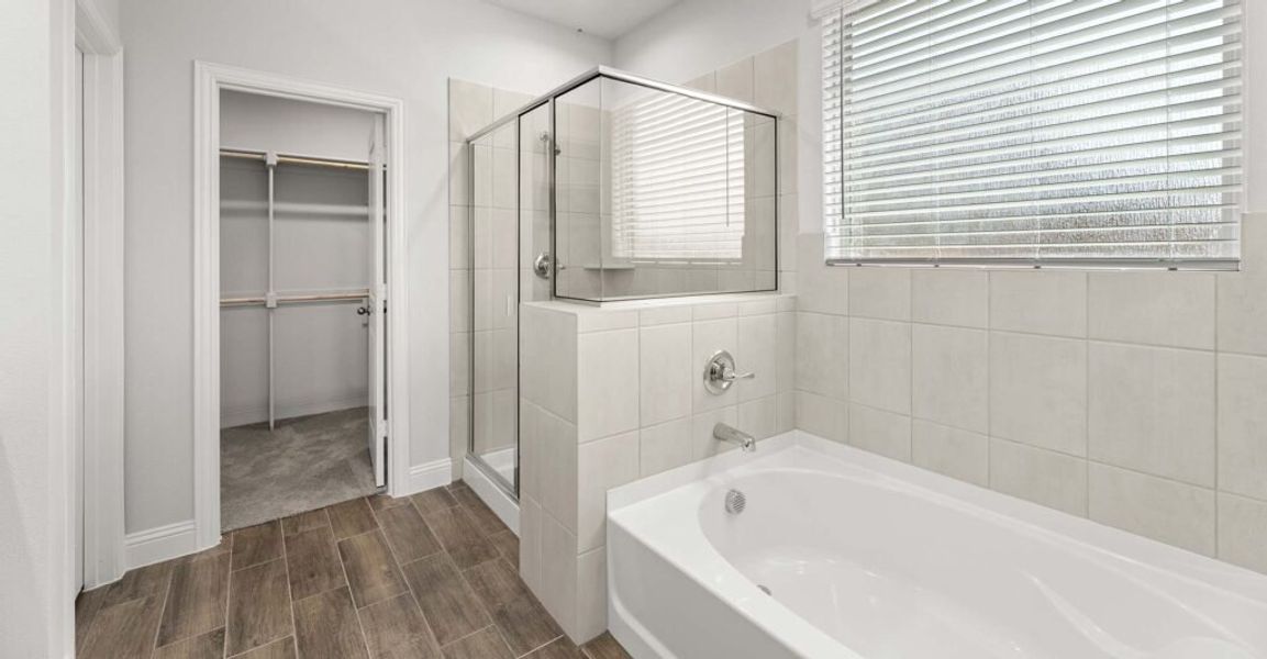 Representative exterior photo of a completed home built from the Goodrich by Impression Homes in Timberbrook, Justin, TX (Image 16).