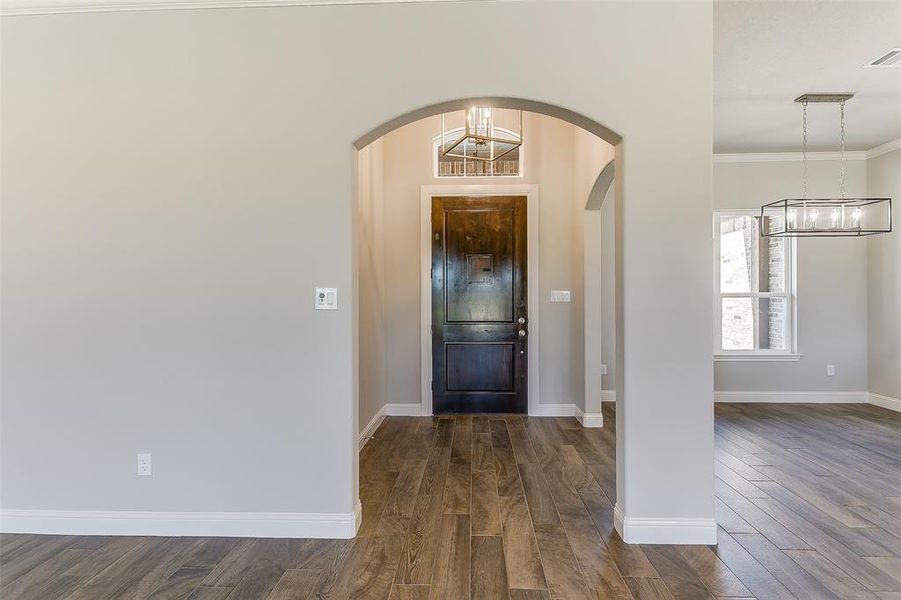 Furnished interior view inside a new home in , Springtown (Image 17). Furnished interior view inside a new home in , Springtown (Image 17).