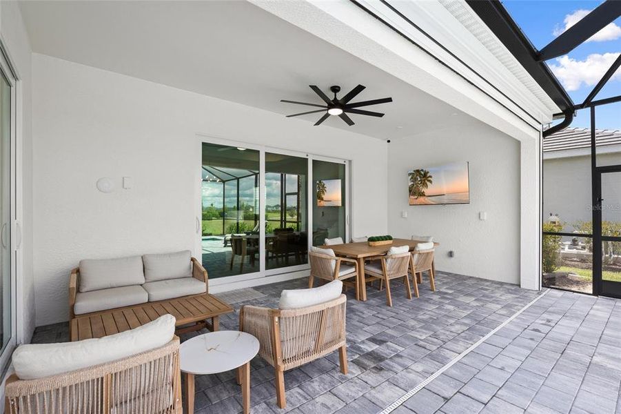 Exterior details and patio area of a home in Webbs Reserve, Punta Gorda (Image 22). Exterior details and patio area of a home in Webbs Reserve, Punta Gorda (Image 22).