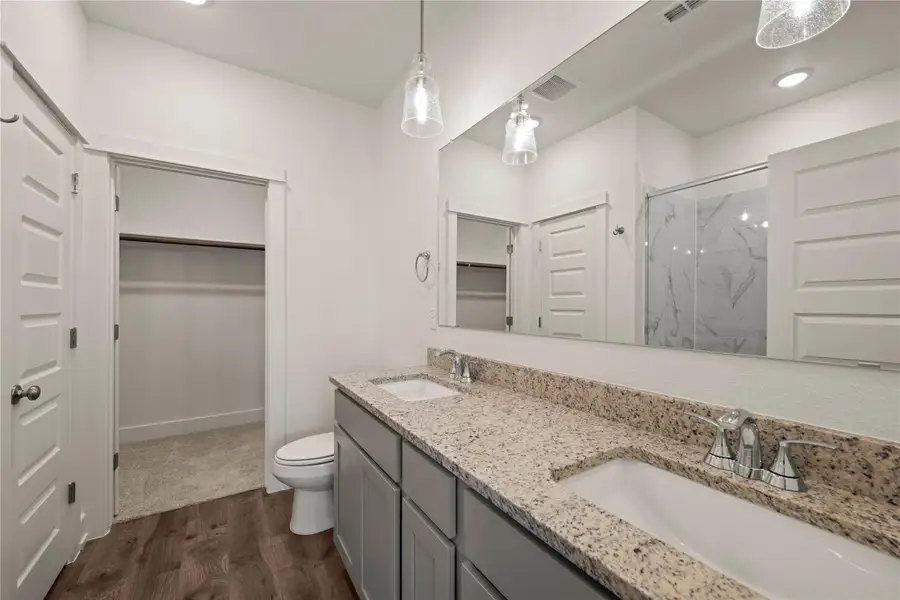 Furnished interior view inside a new home in Rancho San Gabriel, Georgetown (Image 8).