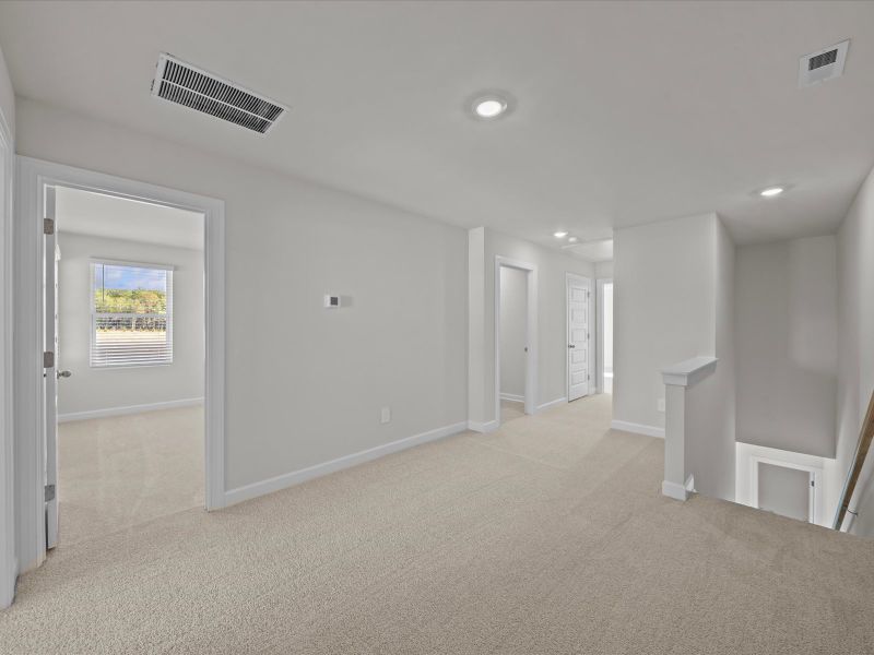 Spacious, unfurnished interior of a new home in Northbrook Village Townes, Taylors (Image 16).